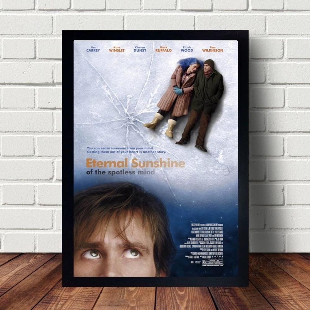 Quadro Do Filme O Brilho Eterno De Uma Mente Sem Lembrancas Em Promocao Ofertas Na Americanas