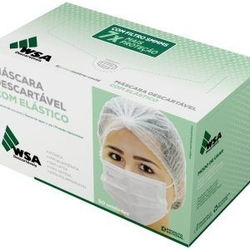 Mascara Cirurgica Descartavel Tripla SMMMS c/ Elástico e Clip Nasal c/12 Unidades é boa?