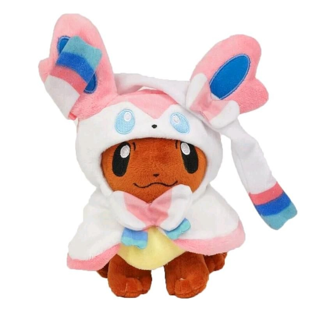 Pelúcia Turma Pokémon EEVEE SYLVEON (20 cm) - Importada