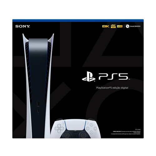 USADO: Console Playstation 5 Digital Edition + FIFA 23 - PS5 no Shoptime