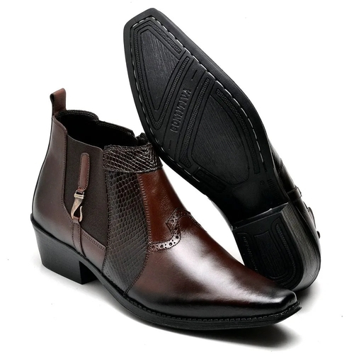 bota masculina forrada