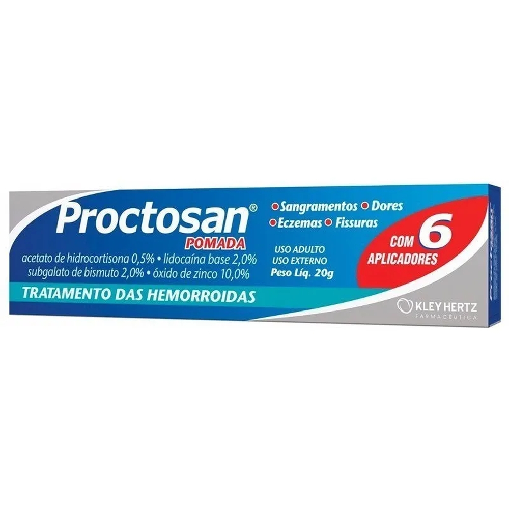 Pomada Para Tratamento De Hemorróidas Proctosan 20g Em Promoção