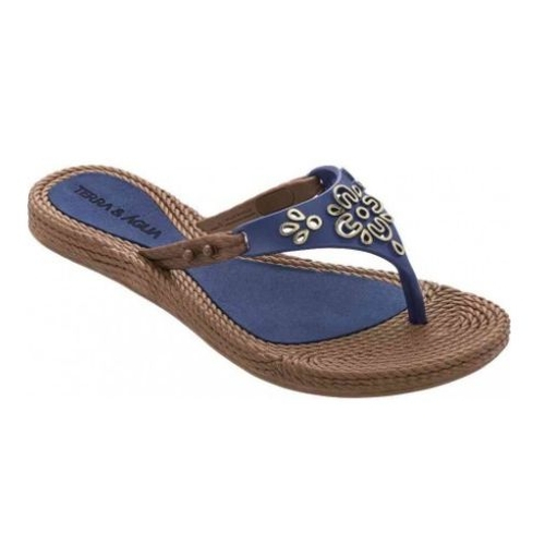 chinelo terra & agua comfort