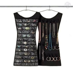 Porta Joias Organizador De Bijuterias Vestido Para Cabide Menor preço em Porta Joias Organizador De Bijuterias Vestido Para Cabide