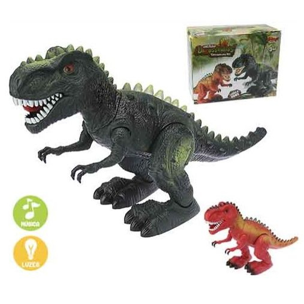 Brinquedo Dinossauro Tiranossauro Rex Verde - Zoop Toys em Promoção na  Americanas