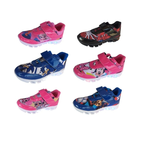 tenis infantil personagens masculinas