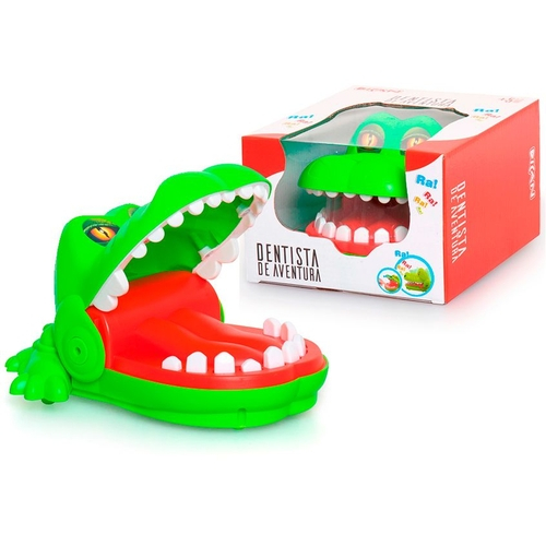 Brinquedo jogo de tabuleiro cuidado com o dinossauro - TOYS