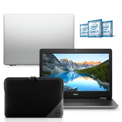 Notebook Dell Inspiron i14-3481-M40SC 8ª Geração Intel Core i3 4GB 128GB SSD 14" Windows 10 Prata com Capa Menor preço em Notebook Dell Inspiron i14-3481-M40SC 8ª Geração Intel Core i3 4GB 128GB SSD 14" Windows 10 Prata com Capa