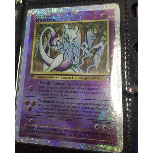 Kit Carta Pokémon Lendários Mewtwo E Mew Holograficos em Promoção na  Americanas