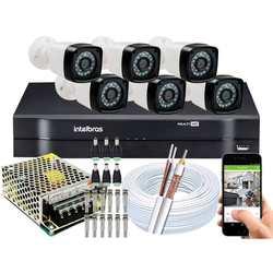 Kit Cftv 6 Cameras Segurança 1080p Full Hd Dvr Intelbras 8ch é boa?