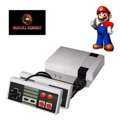 Mini Vídeo Game Retro Com 620 Jogos Super Nintendo + 2 controles Menor preço em Mini Vídeo Game Retro Com 620 Jogos Super Nintendo + 2 controles