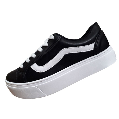 tenis casual plataforma via marte