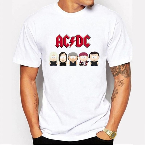 camisa ac dc feminina
