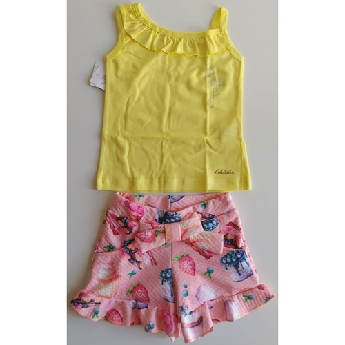 conjunto infantil verao feminino