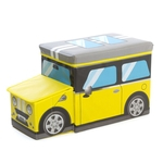 Caixa Organizadora Carro Amarelo