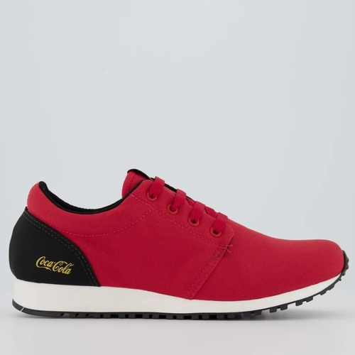 tenis coca cola masculino vermelho