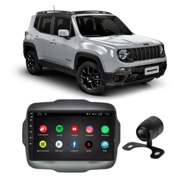 Central Multimídia Jeep Renegade PCD 2015 a 2020 9 Polegadas Full Glass Android Quadcore 16GB TV Digital GPS Aplicativos + Câmera de Ré Menor preço em Central Multimídia Jeep Renegade PCD 2015 a 2020 9 Polegadas Full Glass Android Quadcore 16GB TV Digital GPS Aplicativos + Câmera de Ré