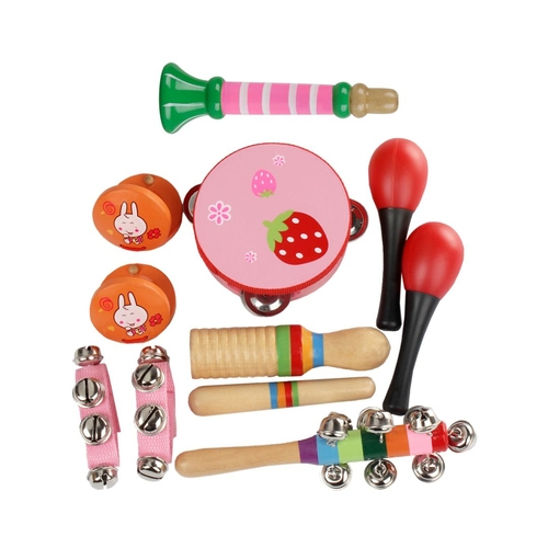 Bebê Musical Educativo//Instrumentos De Percussão Tambourin brinquedos para Crianças Presentes