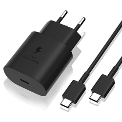 Carregador Samsung 25w Ultra Rapido Usb-c Para Usb-c Preto Ep-ta800xbpgbr Menor preço em Carregador Samsung 25w Ultra Rapido Usb-c Para Usb-c Preto Ep-ta800xbpgbr