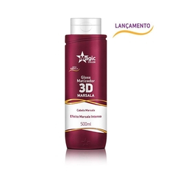 Magic Color Gloss Matizador 3d Efeito Marsala Intenso - 500ml Menor preço em Magic Color Gloss Matizador 3d Efeito Marsala Intenso - 500ml