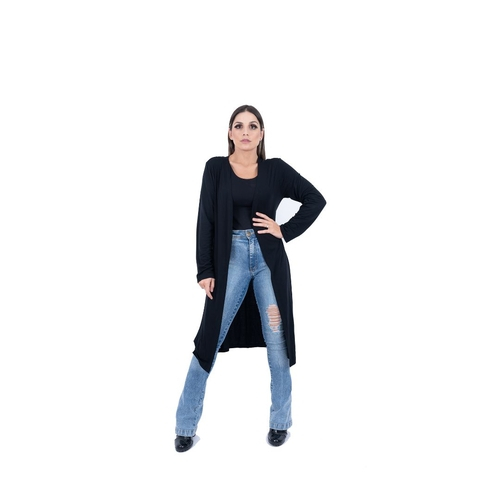 kimono alongado feminino
