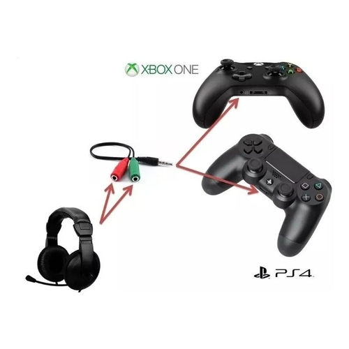 Adaptador para fone ps4 Outlet