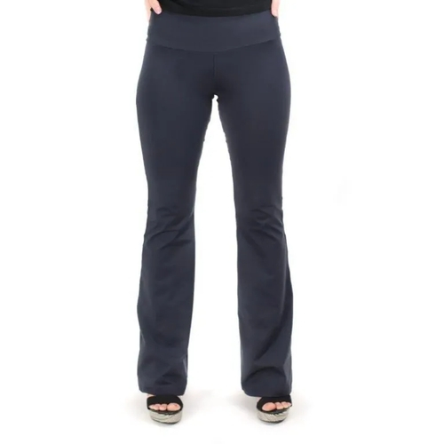 calça legging boca aberta