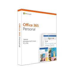 Pacote Office 365 Personal Microsoft Kit Menor preço em Pacote Office 365 Personal Microsoft Kit
