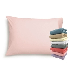 Menor preço em Fronha Avulsa Travesseiro King 50x90 cm Malha Rosa Arrumadinho Enxovais