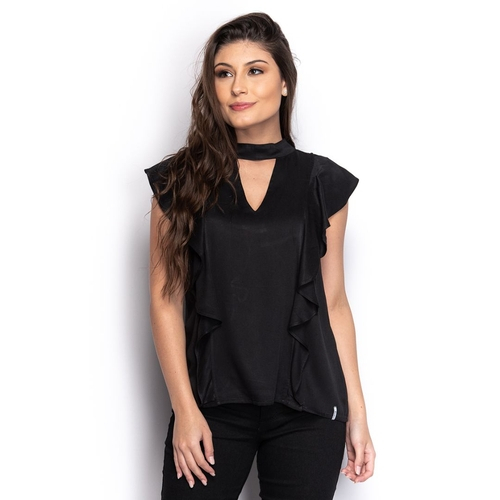blusas femininas lisa