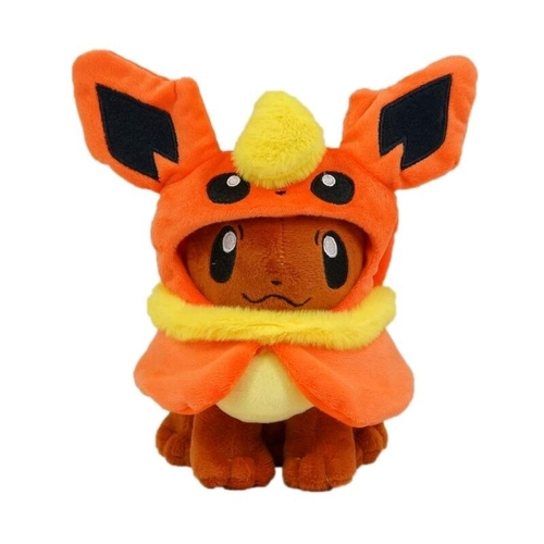 Pelúcia Eevee Cosplay Flareon Pokémon 20cm - Antialérgico em Promoção na  Americanas