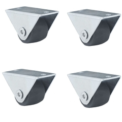 4 Rodízio Fixo Para Moveis Roda 20mm 30kg Menor preço em 4 Rodízio Fixo Para Moveis Roda 20mm 30kg