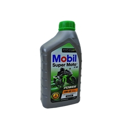 Oleo Mobil 4t Mx Super Moto Power Semissintético 10w40 Api Sl Jaso Ma2 - 1 Litro Menor preço em Oleo Mobil 4t Mx Super Moto Power Semissintético 10w40 Api Sl Jaso Ma2 - 1 Litro