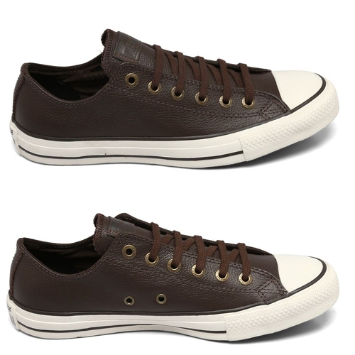 Tênis All Star Converse Couro Chuck Taylor Chocolate/bege Ct04480003 em  Promoção na Americanas