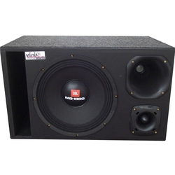 Caixa Trio 100% Jbl Selenium Woofer Mg-1000 + D200 + St200 Menor preço em Caixa Trio 100% Jbl Selenium Woofer Mg-1000 + D200 + St200