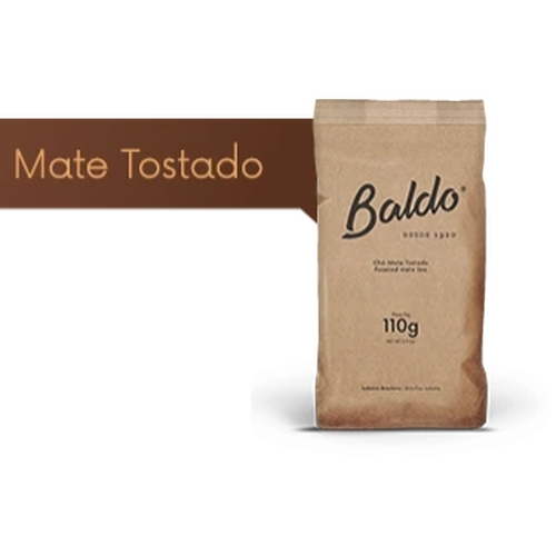 Chá Mate - Baldo - Tostado - 110gr - A granel - O Chimarreiro