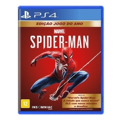 Menor preço em Jogo Do Ano Ps4 Mídia Física Homem Aranha Spider Man Goty