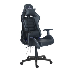 Cadeira Gamer RGB com Led e controle remoto Healer TM Preta Menor preço em Cadeira Gamer RGB com Led e controle remoto Healer TM Preta