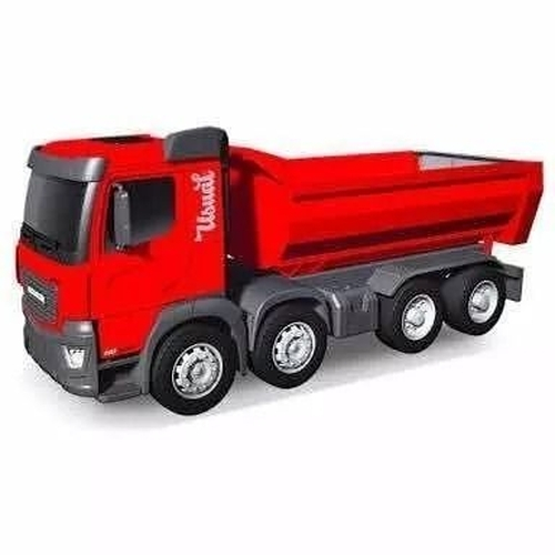 Caminhão de Brinquedo Infantil Carreta Iveco Grande Vermelho em Promoção na  Americanas