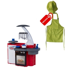 Kit Cozinha Classic Menino Cotiplas Avental Chapeu Chef Verde - 2437 é boa?