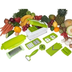 Processador Nicer Dicer Plus Cortador De Legumes E Verduras Menor preço em Processador Nicer Dicer Plus Cortador De Legumes E Verduras