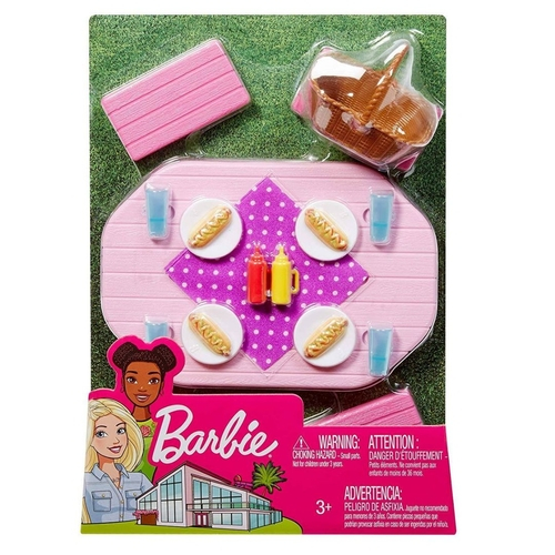 Barbie Moveis e Acessorios - Pia e Forno Mattel FXG41 em Promoção