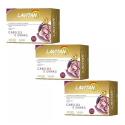 Kit 3 Lavitan Hair 30 Cápsulas Vitamina Força Cabelos Unhas é boa?