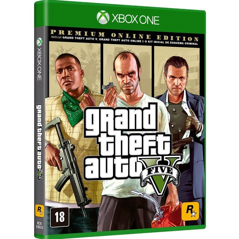 Grand Theft Auto V - gta V - gta 5 Xbox 360 em Promoção na Americanas