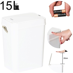 Lixeira com sensor automático capacidade 15 litros 15lts 15l para banheiro e cozinha TP15L Tssaper Menor preço em Lixeira com sensor automático capacidade 15 litros 15lts 15l para banheiro e cozinha TP15L Tssaper