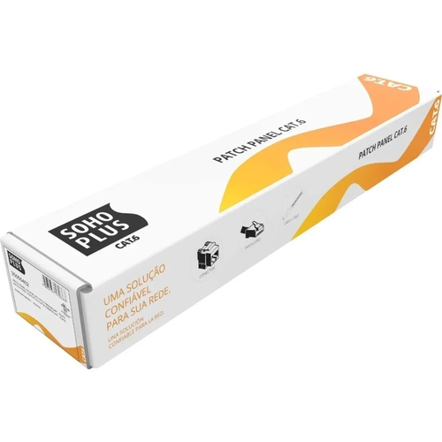 Patch Panel Gigalan Cat 6 24 Posicoes T568a B Furukawa Itcomtech Brasil