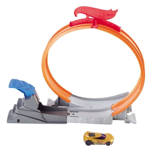 Pista de Carrinhos Hot Wheels - Acrobacias - Rei do Looping - Mattel