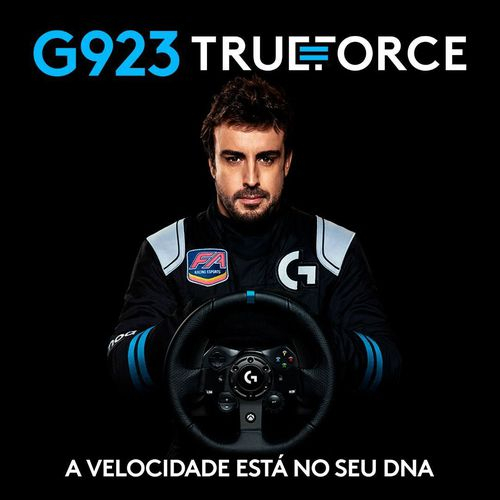  COMOBELIEF Volante Logitech G923 para Xbox Series XS, Xbox One  e PC com Force Feedback TRUEFORCE, Pedais Responsivos, Launch Control e  Acabamento em Couro : Electronics