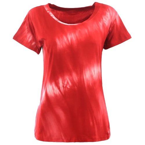blusa manchada feminina