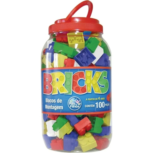 Brinquedo De Montar Pecinhas Educativo Plokt 200 Peças Color - Brinquedos  Infantil Criativo PakiToys em Promoção na Americanas